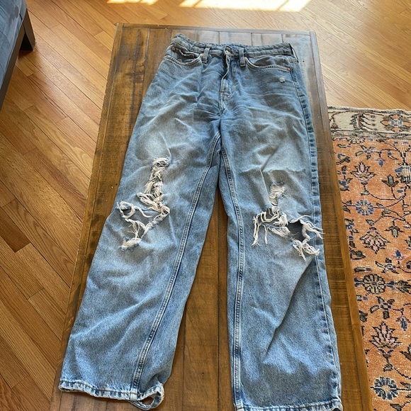 H&M Denim - H&M loose straight jeans